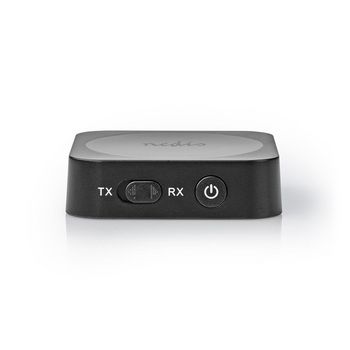 Bluetooth® Transmitter Receiver | Connection input: 1x AUX | Connection output: 1x AUX | SBC | Up to 1 Device | Maximum battery play time: 6 hrs | Black Bluetooth® Transmitter Receiver | Connection input: 1x AUX | Connection output: 1x AUX | SBC | Up to 1 Device | Maximum battery play time: 6 hrs | Black